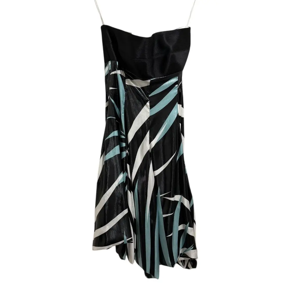 Pre-owned Giorgio Armani Others Small Leather Goods Emporio Armani Silk Blend Dress