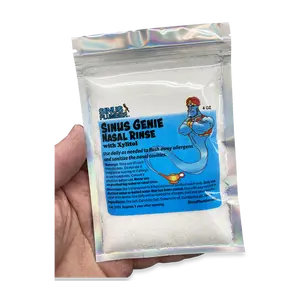 Sinus Genie Magic Xylitol Nasal Rinse Salt Flushes Allergens and Bacteria To Help Congestion, Allergies and Sinus Problems Naturally Oral Daily