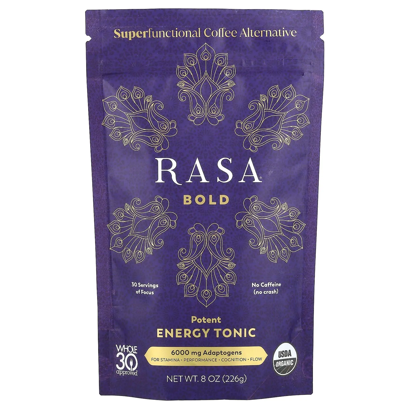Rasa Potent Energy Tonic, Bold, 8 oz (226 g)
