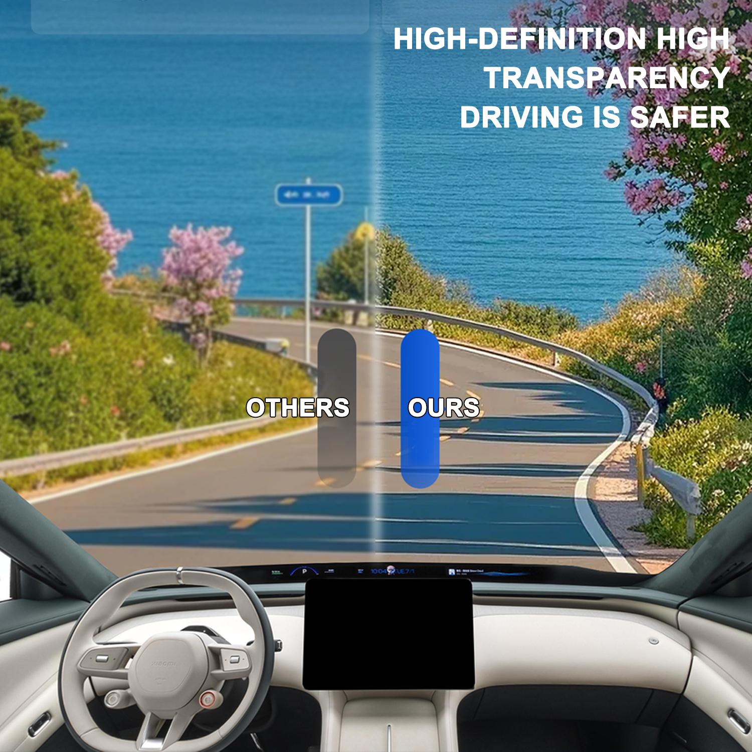 Car Window Tint Film,20in*19.6ft Roll,UV Protection,Heat Insulation,1%-50% VLT Options,Sunroof Compatible,Easy Install with Tools,Universal Fit