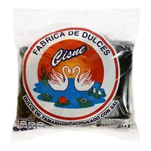 Cisne Pulpa de Tamarindo - Sweet Tamarind Acidulated With Salt / Bag With 20 Pieces /