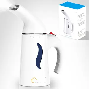 Travel Size Steamer for Clothes,Handheld Garment Steamer for Hat,1lbs Lightly,40s Fast Heat-up,8 FT Power Cord,800W, Light Mini Steamer for , Office and Travel, White