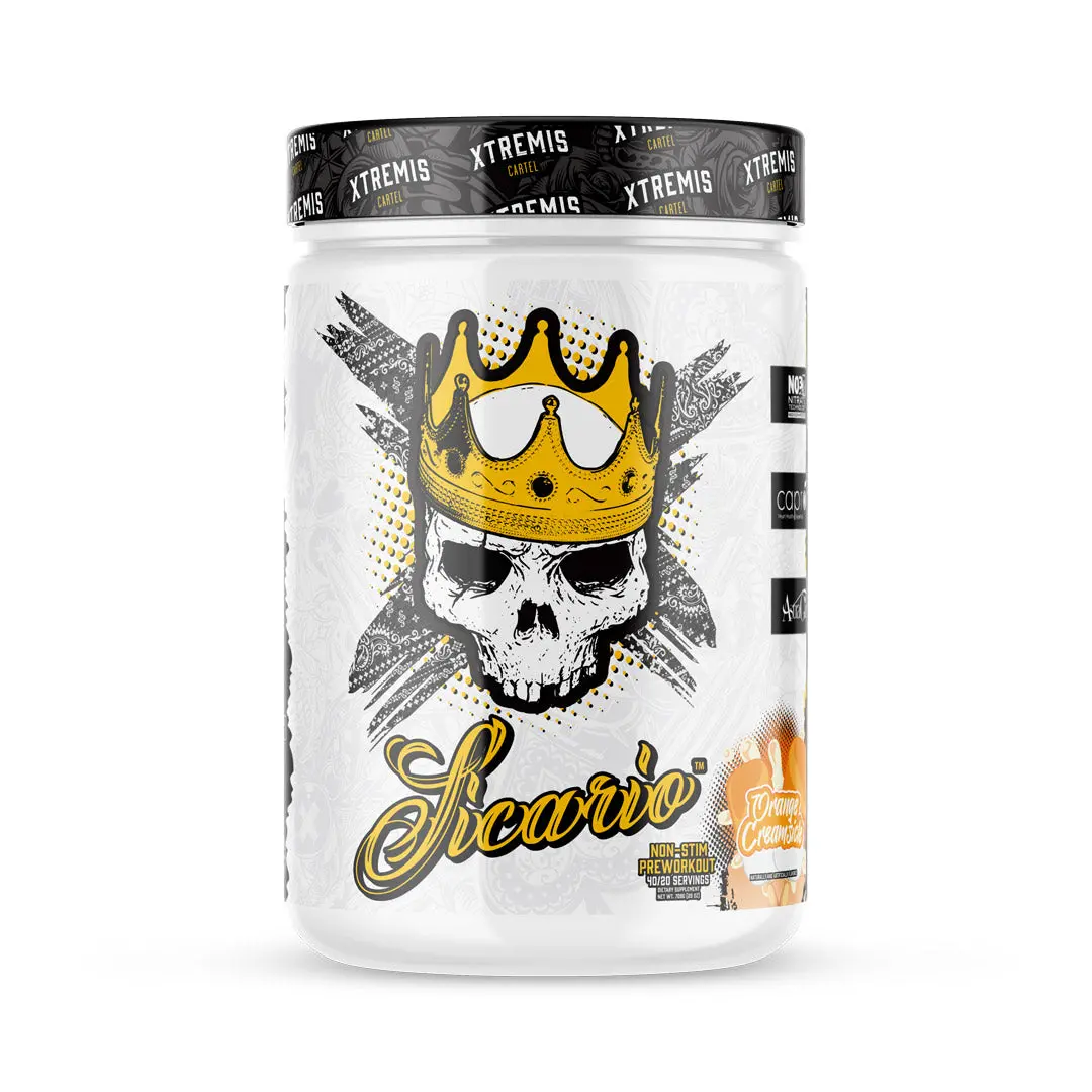 Sicario™ Non Stim Pre Workout Most Loaded Pump and Focus Pre Workout 2025