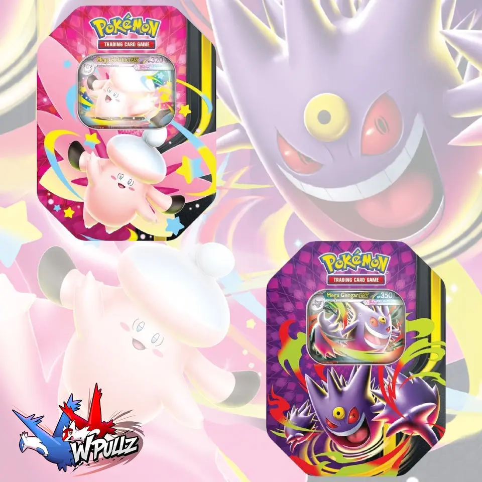 Pokémon TCG: Mega Moonlit Tins (SET OF 2)