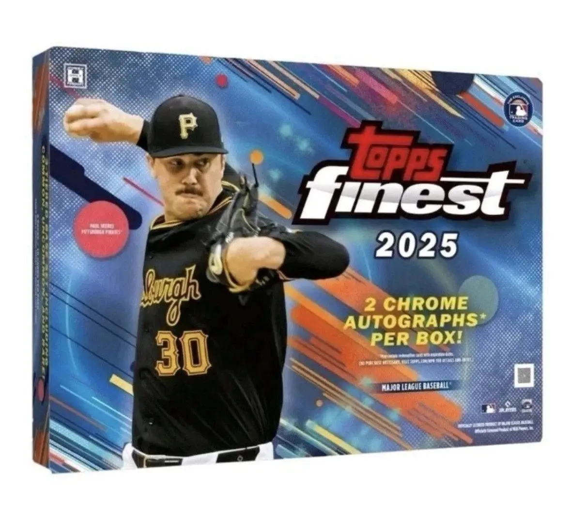 PYT #6 - MLB Topps 2025 Finest Box & 2023 Series 1 Retail Box Collectible Baseball Trading Cards with 2 Chrome Autographs per Box