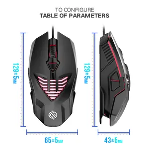 Gaming mouse for Computer Usb Wired Mouse