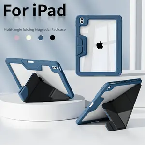 Case for iPad (A16) 11th Generation 11/10th Gen 10.9'', iPad 11'' (Air 11 inch M3/M2, Air 5th/4th Gen, Pro 4th/3rd/2nd) | Heavy Duty Shockproof iPad Case, Drop Resistant Full Body Protection, Multi-Angle Stand, Built-in Apple Pencil Holder Magnetic Cover