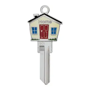 Hillman  3D Keys House & Office Universal Key Blank for for Single Sided Universal - Case of 4