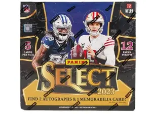 2023 Panini Select Football Hobby Trading Cards