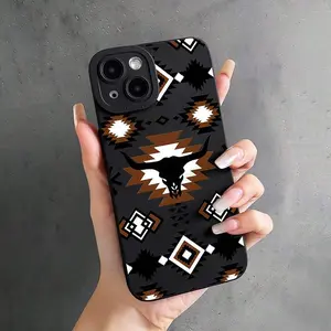 Cow Pattern Phone Case, Anti-drop Cellphone Protective Case, Total Protective Shockproof Mobile Phone Cover for iPhone
