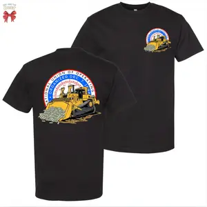 Heavy Equipment Operator T-Shirt, Union Operator Graphic Tee, Proud Construction Worker Shirt, Men's Tradesman Top, Casual Crew Neck Cotton Workwear, Skilled Labor Graphic Tee, Streetwear & Everyday Construction Outfit