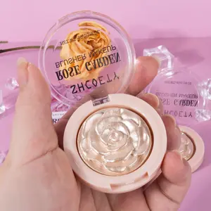 1pcs embossed blush is not easy to decolorize in daily use