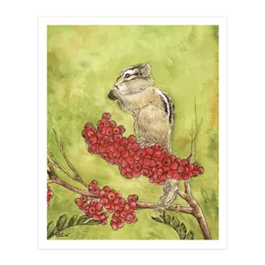 Forager Fine Art Print Forager Fine Art Print