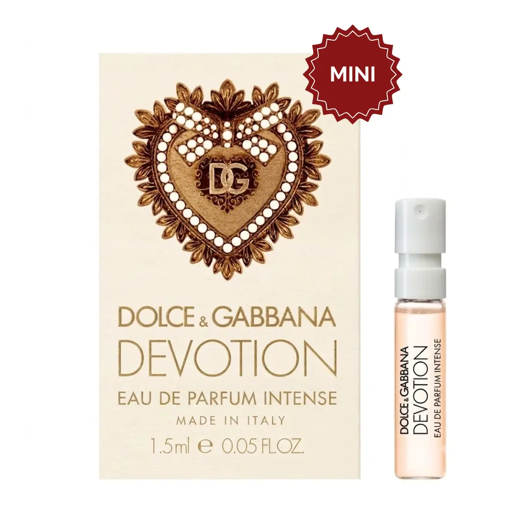 Dolce & Gabbana Devotion Eau de Parfum Intense Vial For Women 1.5ml | Women's Luxury Perfume Sample Vial