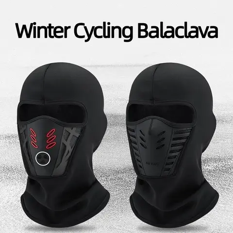 Winter Rider Balaclava Ski Mask - Warm, Anti-Haze Full Balaclava Face Covers & Mask, Windproof Soft Full Coverage Hood Cap for Motorcycle, Ski Outdoor Sports,sohochic