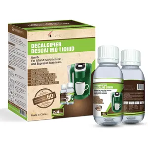 Descaling Solution for All Brands of Coffee and Espresso Machines By  - 4 Fluid Ounce Bottle (2-Pack)