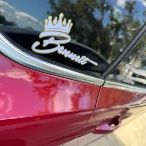 Crown name  Customs decal(read description )