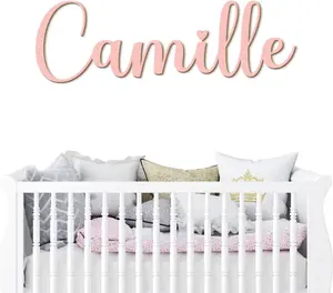 Personalized Nursery Name Sign - Custom Wooden Name Signs for Kids Room, Personalized Name Sign for Nursery - Perfect Kids Room Decor & Wall Name Decoration