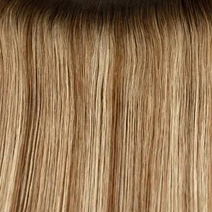 Dark Brown Beige Blonde 'Como' Root Tap Blend Aura Hair Extension