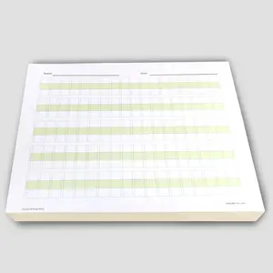 Teacher Ream – 250 Pages Quick & Neat Alphabet Blank Handwriting Practice Sheets Grades K–1st | Visual Handwriting Paper