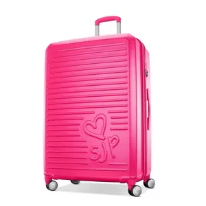 Sarah Jessica Parker Signature Hardside Expandable Large Checked Spinner Suitcase - Candy Sarah Jessica Parker Signature Hardside Expandable Large Checked Spinner Suitcase - Candy