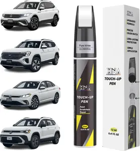 Pure White(LCA/Q) for Volkswagen Touch Up Paint, Car Scratch Remover for Nicks and Chips Repair, In Quick & Easy Fix Car Scratch Repair Kit with Exact ColorMatched