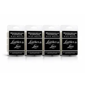 Leather & Lace Wax Melts - 4 Pack - Romantic & Masculine Fragrance