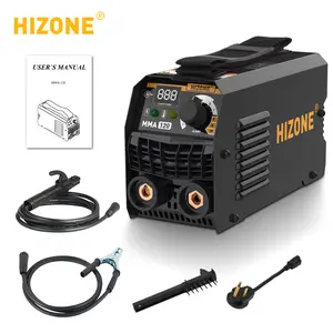 HIZONE household 2 in 1 MMA-120 110V Mini portable small hand welding Digital Mig Welder welding machines