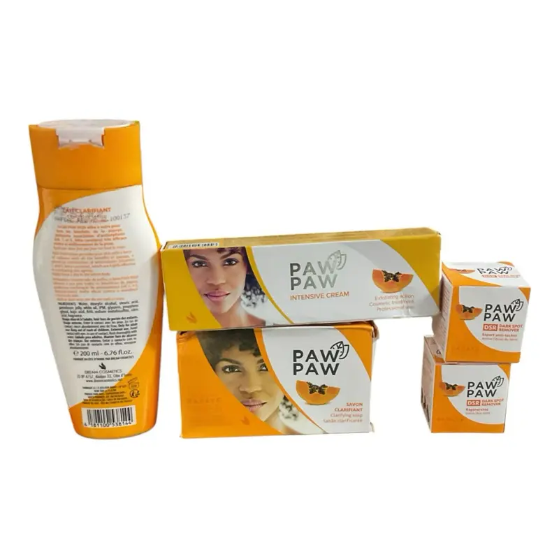 Paw paw papaya Clarifying lotion 300ml, Correction Cream 25ml, Tube Cream 1oz and Soap 7oz Skin Care