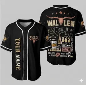 Wallen Still The Problem Tour 2026 Baseball Jersey, Noah Divide Tour Baseball Jersey, Country Music Concert Outfit