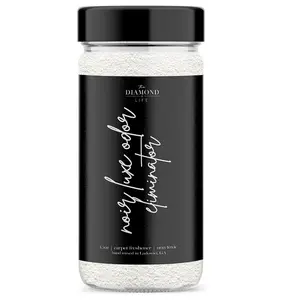 Home "Noir Luxe" Sea Salt, Ozone, & Black Plum Natural Carpet Powder, Mattress & Upholstery Freshener, Odor Eliminator For Homes With Kids & Pets