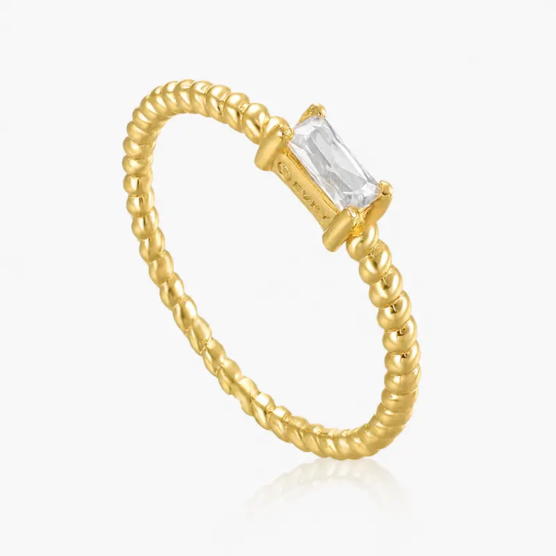 EVRY JEWELS Gold or Silver Plated Women's Hypoallergenic Celestial Ring