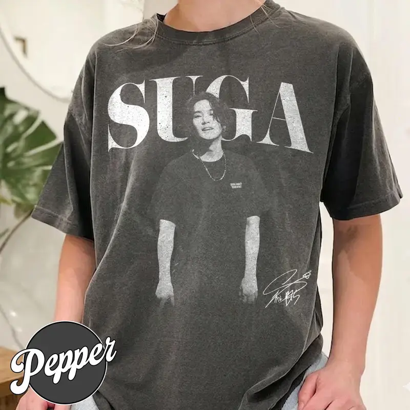 Yoongi Suga Tour Arirang Vintage Comfort Colors Shirt
