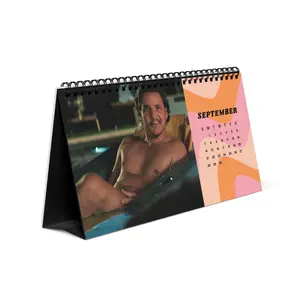 Pedro Pascal 2025 Desktop Calendar - Actor Fan Gift, TV Show Calendar, Pop Culture Desk Planner   Analyze listing