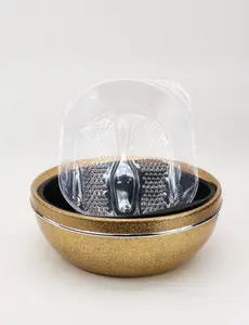 Glitter Pedicure Bowl - Gold