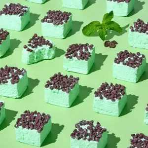 MINT CHOCOLATE CHIP MARSHMALLOWS MINT CHOCOLATE CHIP MARSHMALLOWS