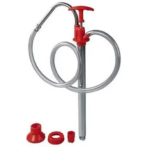 PROLUBE Oil Lubrication Polyethylene Lever Hand Pump For 5 Gal Container, Use with Antifreeze, Diesel Fuel, Engine Oil, Gear Oil & Light Fuel Oil, Do Not Use with Corrosive Media & Water-Based Media EZF/2_