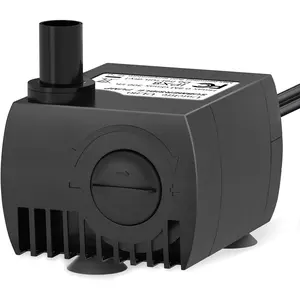 80 GPH Submersible Water Pump 4W 2.4ft High Lift Quiet Pump for Fountain Aquarium Fish Tank