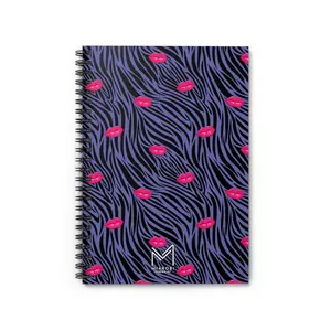 Wild Thing Inner Zebra Spiral Notebook