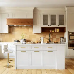 Homary 70.9" Modern Style Sintered Stone Kitchen Islands with Multi-Storage White&Black&Blue