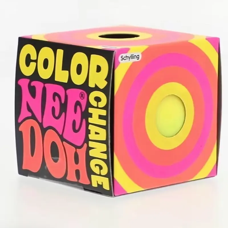 NeeDoh - Color Change - Squishy Fidget Toy by Schylling (YELLOW)