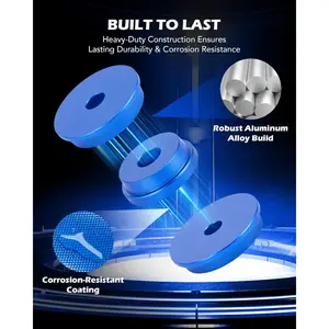 Bearing Press Kit, 43pc Bearing Race and Seal Driver Set, Seal Installer Kit with 23 Metric & 16 Adapters, Bushing Driver Set with 4 Handles for Bearing Installation