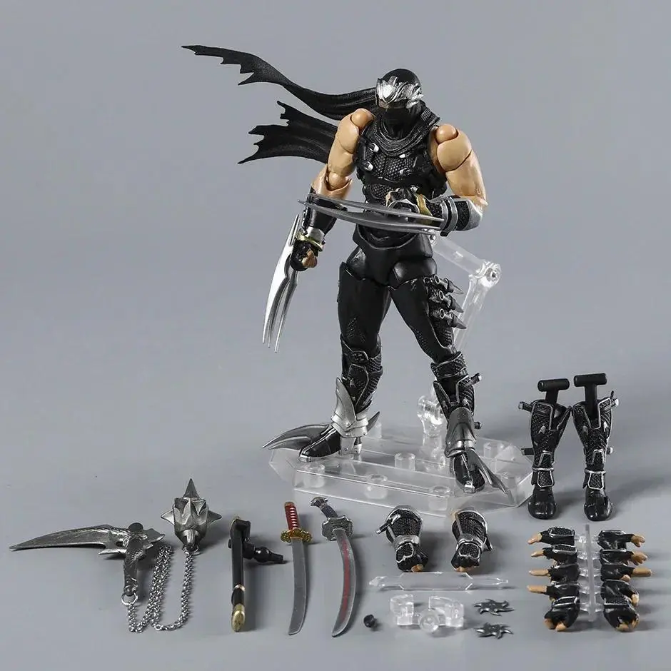 Revoltech Ryu Hayabusa Action PVC Figure Model Ornament Toy Collection Gift