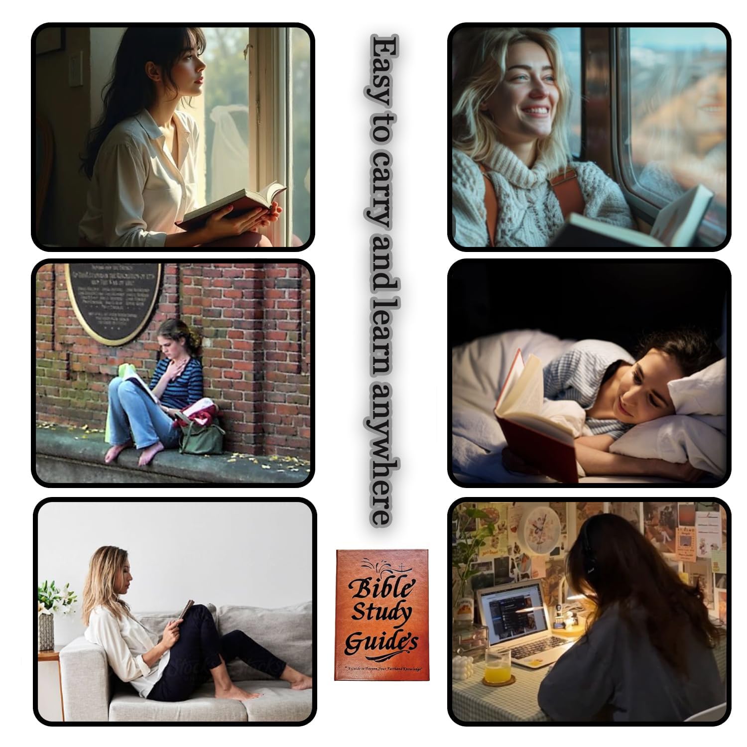 66-Page A5 Bible Study Journal | Advent Calendar Devotional Notebook for Year-Round Faith Growth