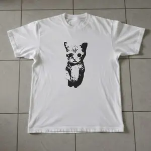 Gildan Men's and Women's T-shirt, Cat graphic tee, Cat cute, Cat Lover, Y2k Unisex Graphic Tees Gothic Grunge Emo Scene Amity Affliction Style Clothes Menswear Womenswear Streetwear