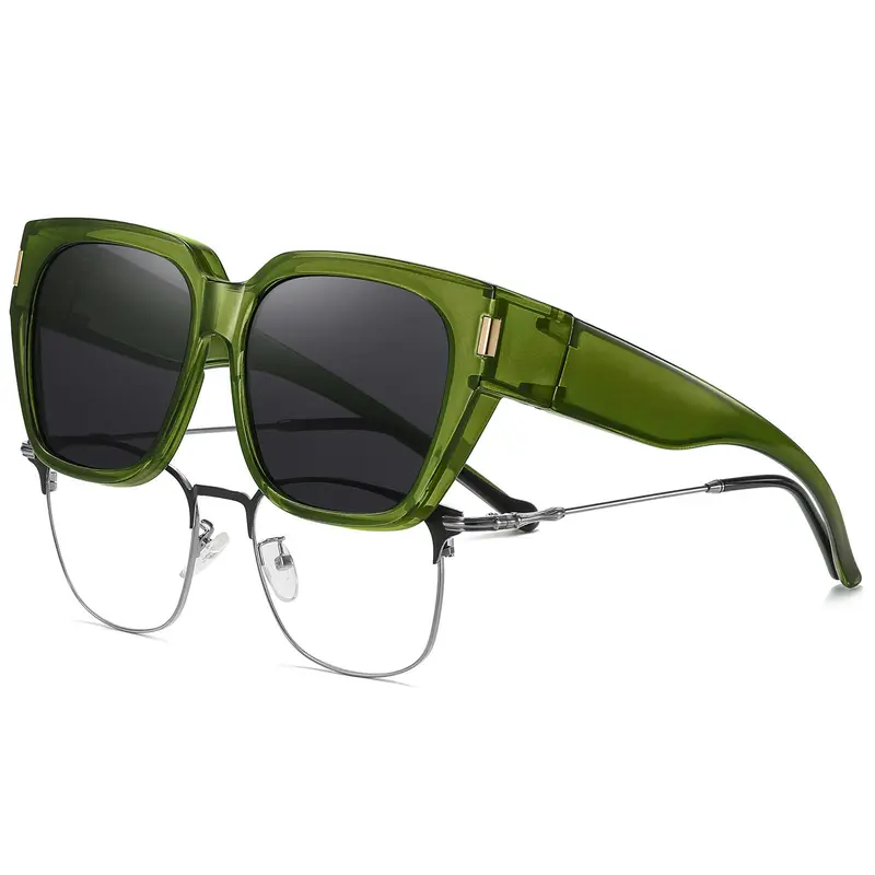 ?Women Green Heart Shaped Sunglasses Fashion Ski Goggles Oversize Love Glasses 61mTYoLR7VL._AC_SY350_QL65_.jpg main image 2