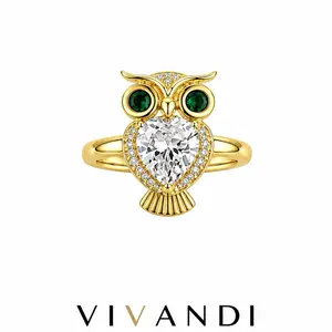 Vivandi Owl Ring 