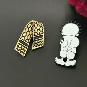 Palestinian Enamel Pins - Choose Kufiya or Handala Design - Unique Pin Options for Style Enthusiasts