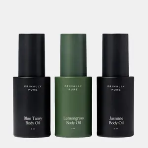 Primally Pure Body Oil - Lightweight Organic Moisturizer for Radiant Skin with Smooth Finish