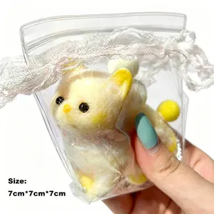 3D Taba Squishy Cat Toy Soft PVC Slow Rising Squishy Stress Relief Toy Kawaii Cute Cat Squeeze Fidget Toy Anxiety Relief Sensory Toy Viral Trending Desk Decor Gift For Kids Adults Teens Home Office School